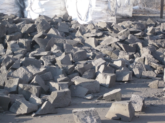 บิ๊กบล็อก Graphitized Petroleum Coke อิเล็กโทรดหักสำหรับเตาหล่อ