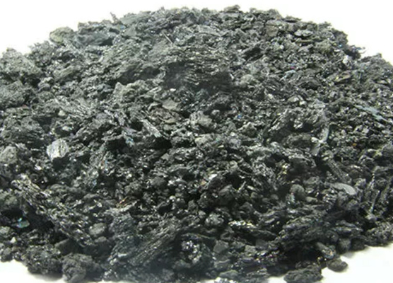 ผงซิลิกอนคาร์ไบด์สีดำที่มีความบริสุทธิ์สูง 1mt \ M3 ความหนาแน่น